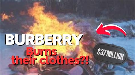 Burberry unsold clothes